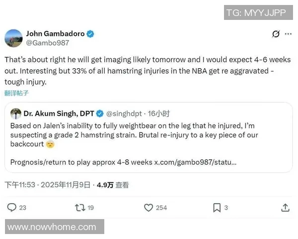 NBA球员伤病情况及复出前景 NBA球员伤病情况及复出前景